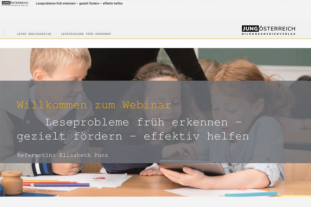 Leseprobleme früh erkennen – gezielt fördern – effektiv helfen